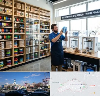 فیلامنت پرینتر سه بعدی در ماهدشت کرج