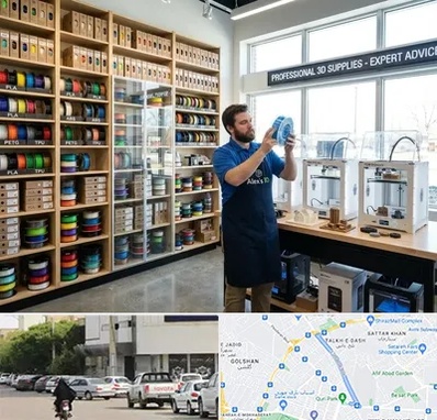 فیلامنت پرینتر سه بعدی در قدوسی شرقی شیراز 