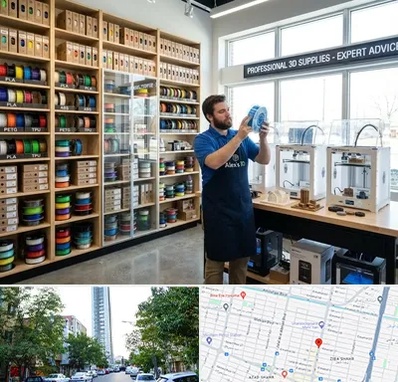 فیلامنت پرینتر سه بعدی در امامت مشهد 