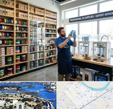 فیلامنت پرینتر سه بعدی در کوروش اهواز 