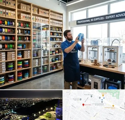 فیلامنت پرینتر سه بعدی در هفت تیر مشهد 