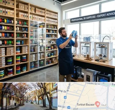 فیلامنت پرینتر سه بعدی در تربیت تبریز