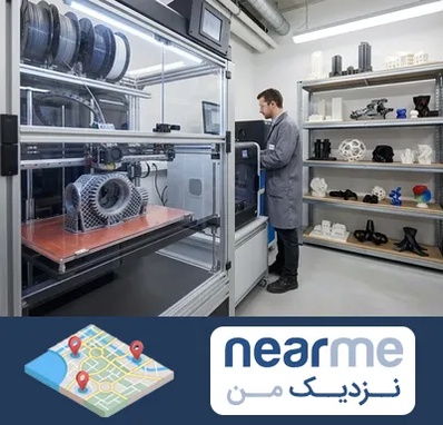 چاپ پرینتر سه بعدی در نزدیک من