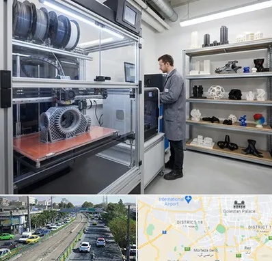 چاپ پرینتر سه بعدی در جنوب تهران 