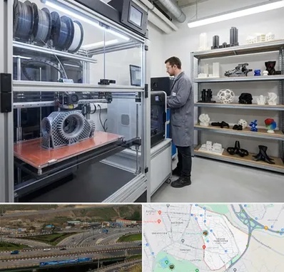 چاپ پرینتر سه بعدی در یاغچیان تبریز