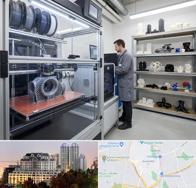 چاپ پرینتر سه بعدی در فرشته 