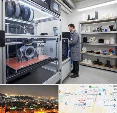 چاپ پرینتر سه بعدی در مارلیک کرج 