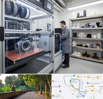 چاپ پرینتر سه بعدی در فلکه گاز رشت 