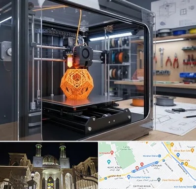 آموزش پرینتر سه بعدی در زرگری شیراز