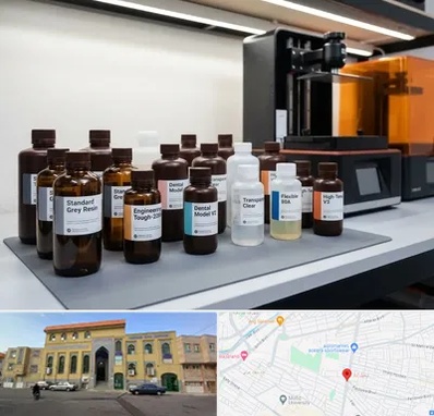 رزین پرینتر سه بعدی در زنبیل آباد قم