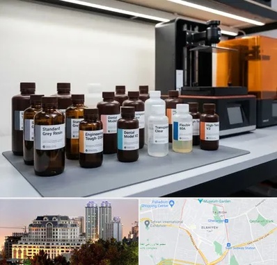 رزین پرینتر سه بعدی در فرشته