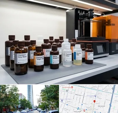 رزین پرینتر سه بعدی در امامت مشهد 