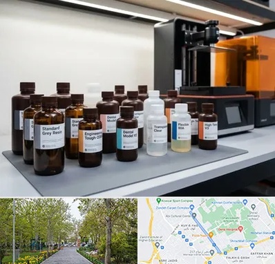 رزین پرینتر سه بعدی در قدوسی غربی شیراز