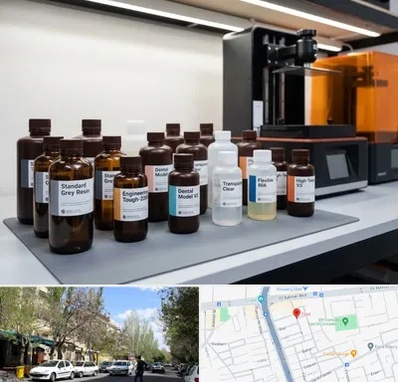 رزین پرینتر سه بعدی در کوی فیروز تبریز