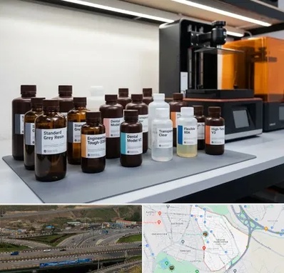 رزین پرینتر سه بعدی در یاغچیان تبریز
