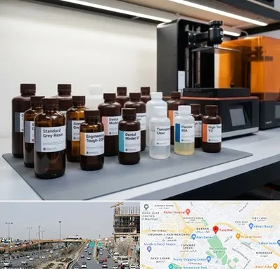 رزین پرینتر سه بعدی در بلوار توس مشهد 