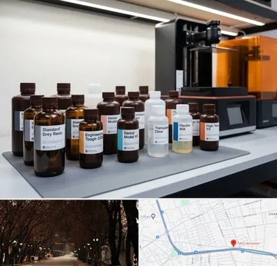 رزین پرینتر سه بعدی در ابوریحان تبریز