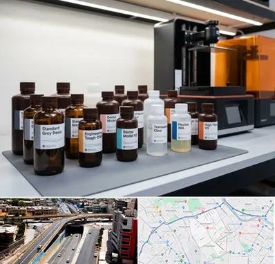 رزین پرینتر سه بعدی در ستارخان شیراز