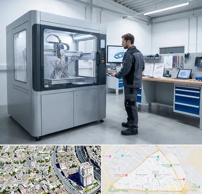 ساخت قطعه با پرینتر سه بعدی در قاسم آباد مشهد