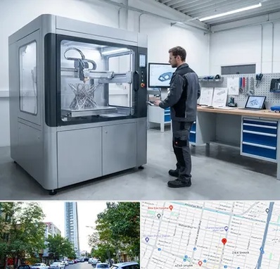 ساخت قطعه با پرینتر سه بعدی در امامت مشهد