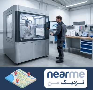 ساخت قطعه با پرینتر سه بعدی در نزدیک من