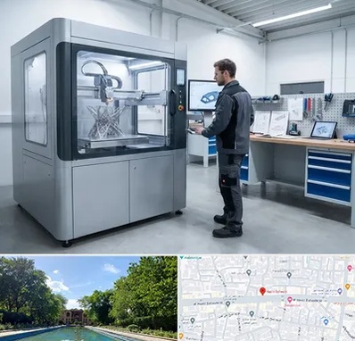 ساخت قطعه با پرینتر سه بعدی در هشت بهشت اصفهان 