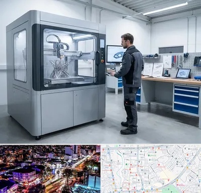 ساخت قطعه با پرینتر سه بعدی در منظریه رشت