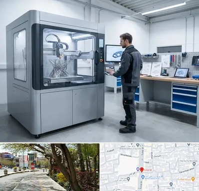 ساخت قطعه با پرینتر سه بعدی در خیابان توحید اصفهان 