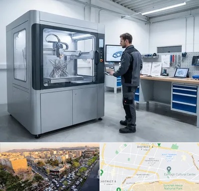 ساخت قطعه با پرینتر سه بعدی در تهرانپارس 