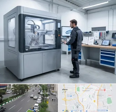 ساخت قطعه با پرینتر سه بعدی در ستارخان