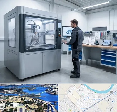 ساخت قطعه با پرینتر سه بعدی در کوروش اهواز 