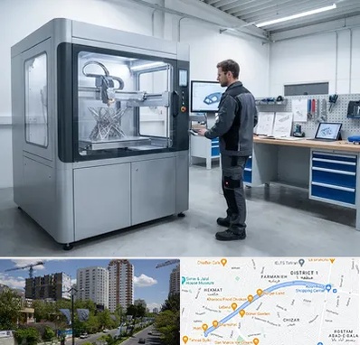 ساخت قطعه با پرینتر سه بعدی در اندرزگو 