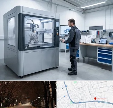 ساخت قطعه با پرینتر سه بعدی در ابوریحان تبریز