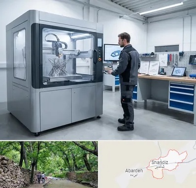 ساخت قطعه با پرینتر سه بعدی در شاندیز مشهد 