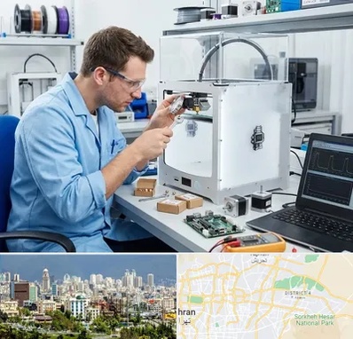 تعمیر پرینتر سه بعدی در شرق تهران 