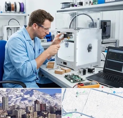 تعمیر پرینتر سه بعدی در ازگل 