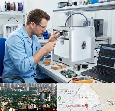 تعمیر پرینتر سه بعدی در عظیمیه کرج