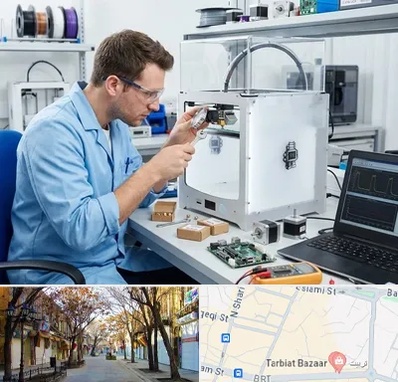تعمیر پرینتر سه بعدی در تربیت تبریز