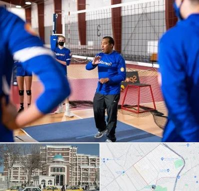 مربی والیبال در طلاب مشهد