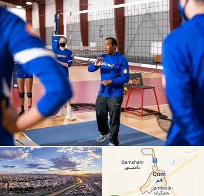 مربی والیبال در قم