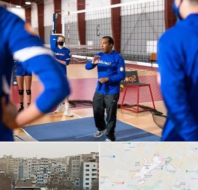 مربی والیبال در محمد شهر کرج