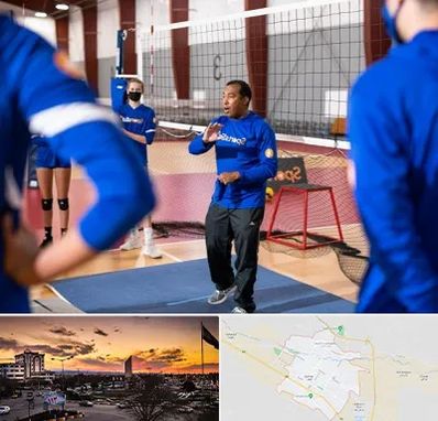 مربی والیبال در قوچان