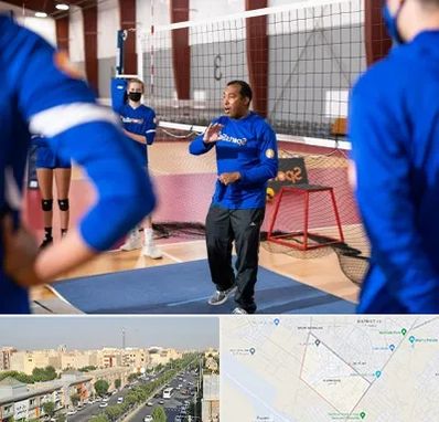 مربی والیبال در کیانمهر کرج