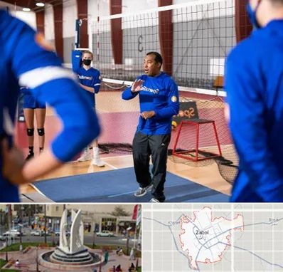 مربی والیبال در زابل