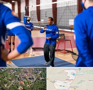 مربی والیبال در دماوند