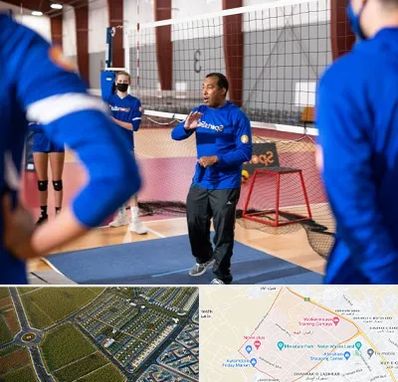 مربی والیبال در الهیه مشهد