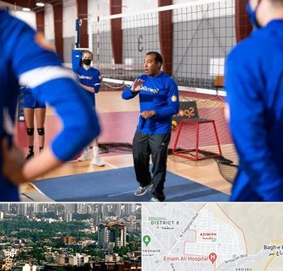 مربی والیبال در عظیمیه کرج