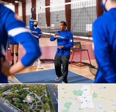 مربی والیبال در کاشمر