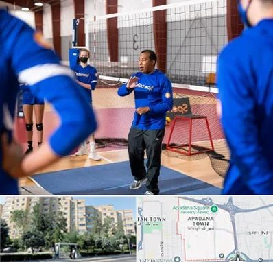 مربی والیبال در آپادانا