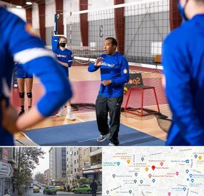 مربی والیبال در فاطمی